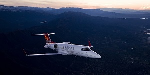 Learjet 40 light jet view 2 for Los Angeles charter