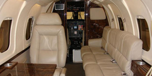Westwind I cabin interior for Los Angeles charter