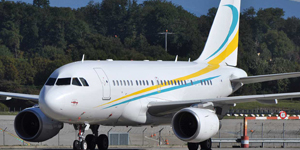 Airbus A318 Elite VIP airliner for Los Angeles private jet charter