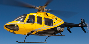 Bell Jet Ranger helicopter for Los Angeles private jet charter
