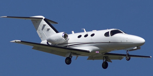 Cessna Citation Mustang CE-510 entry-level jet for Los Angeles private jet charter