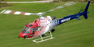 Eurocopter helicopter view 2 for Los Angeles charter