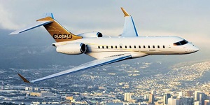 Global 6000 long range jet for Los Angeles private jet charter