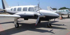 Piper Navajo / Cheyenne / Chieftain piston aircraft for Los Angeles private jet charter
