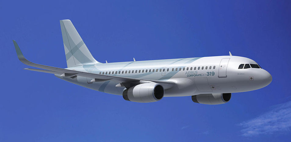 Airbus ACJ319 VIP airliner for Los Angeles private jet charter
