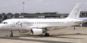 Airbus ACJ319 VIP airliner view 1 for Los Angeles charter