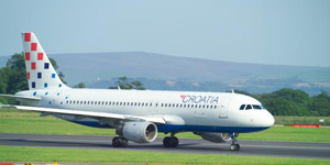 Airbus A320 VIP airliner view 2 for Los Angeles charter