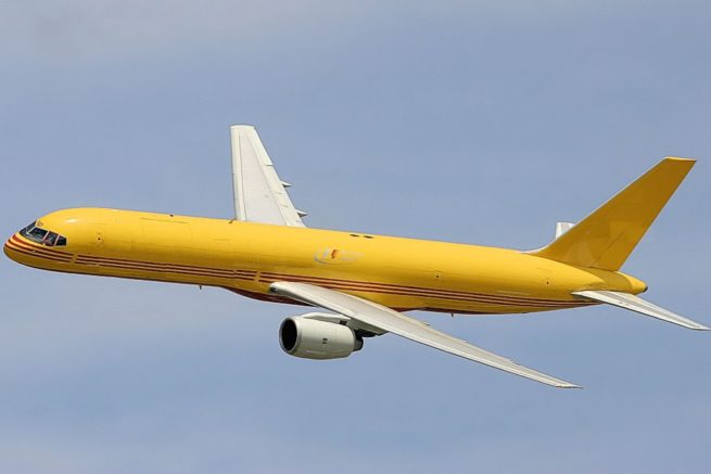 Boeing 757 Freighter cargo aircraft for Los Angeles private jet charter