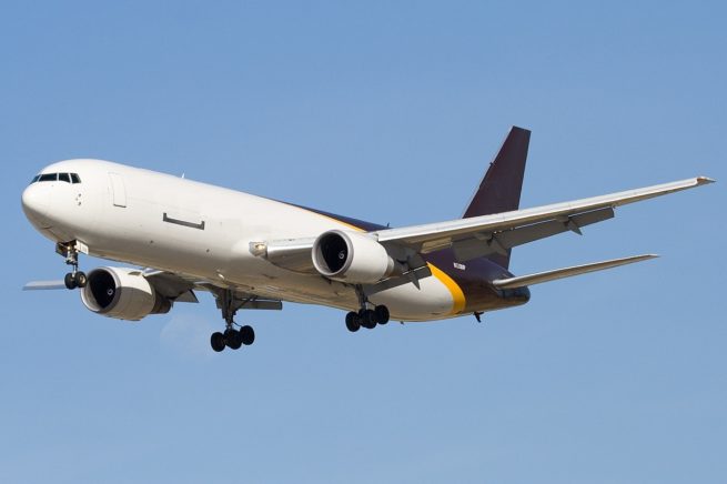 Boeing 767 Freighter cargo aircraft for Los Angeles private jet charter