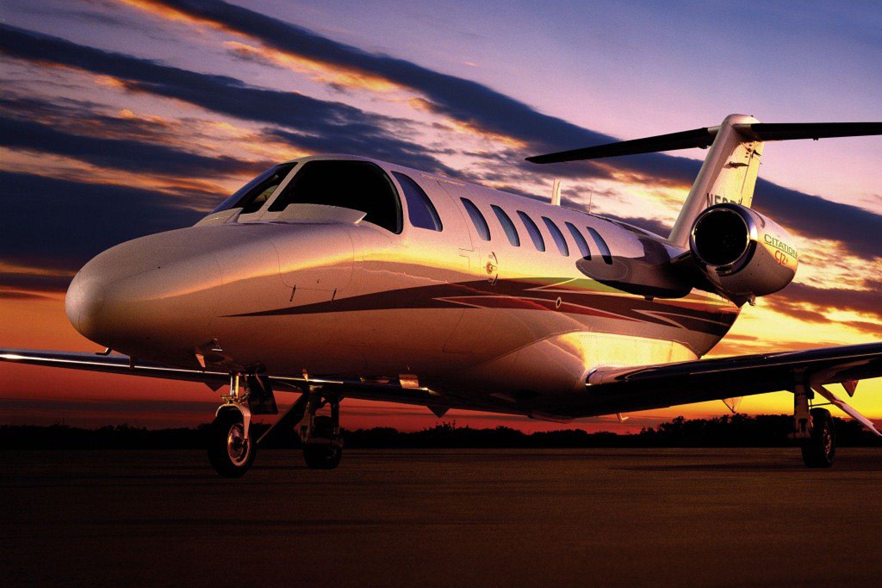 Cessna Citation CJ2 light jet view 2 for Los Angeles charter