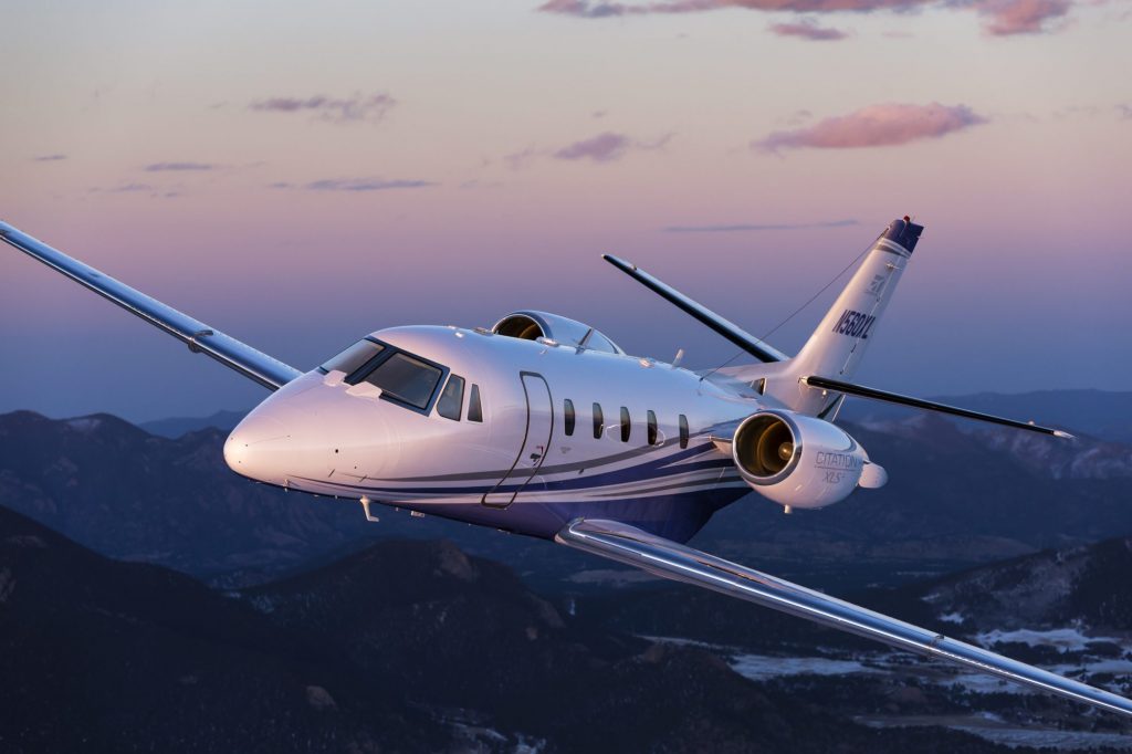 Cessna Citation Excel / XLS midsize jet view 3 for Los Angeles charter