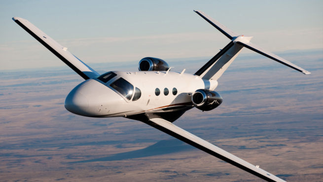Cessna Citation Mustang CE-510 entry-level jet view 3 for Los Angeles charter