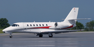 Citation Sovereign super midsize jet view 3 for Los Angeles charter