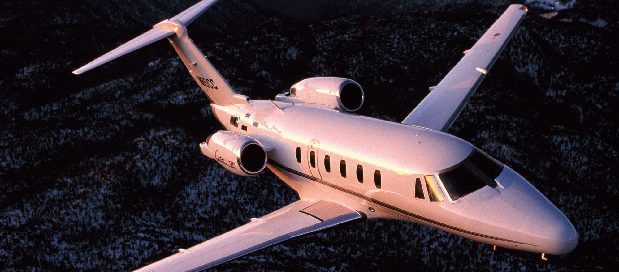 Cessna Citation VII midsize jet view 3 for Los Angeles charter