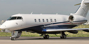 Challenger 300 super midsize jet view 3 for Los Angeles charter