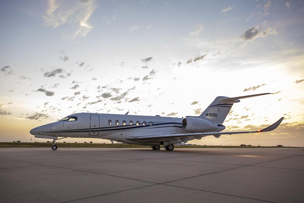 Cessna Citation Longitude exterior for Los Angeles charter