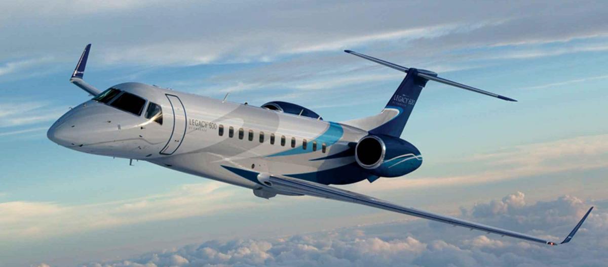 Legacy 600 / 650 heavy jet view 1 for Los Angeles charter