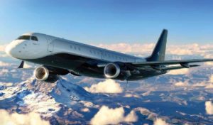 Embraer Lineage 1000 long range jet view 1 for Los Angeles charter