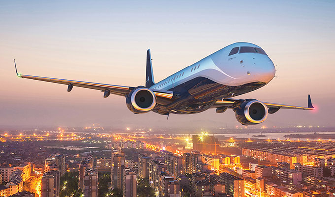 Embraer Lineage 1000 long range jet for Los Angeles private jet charter