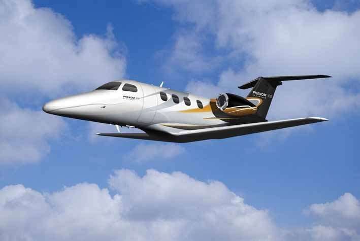 Embraer Phenom 100 entry-level jet view 4 for Los Angeles charter