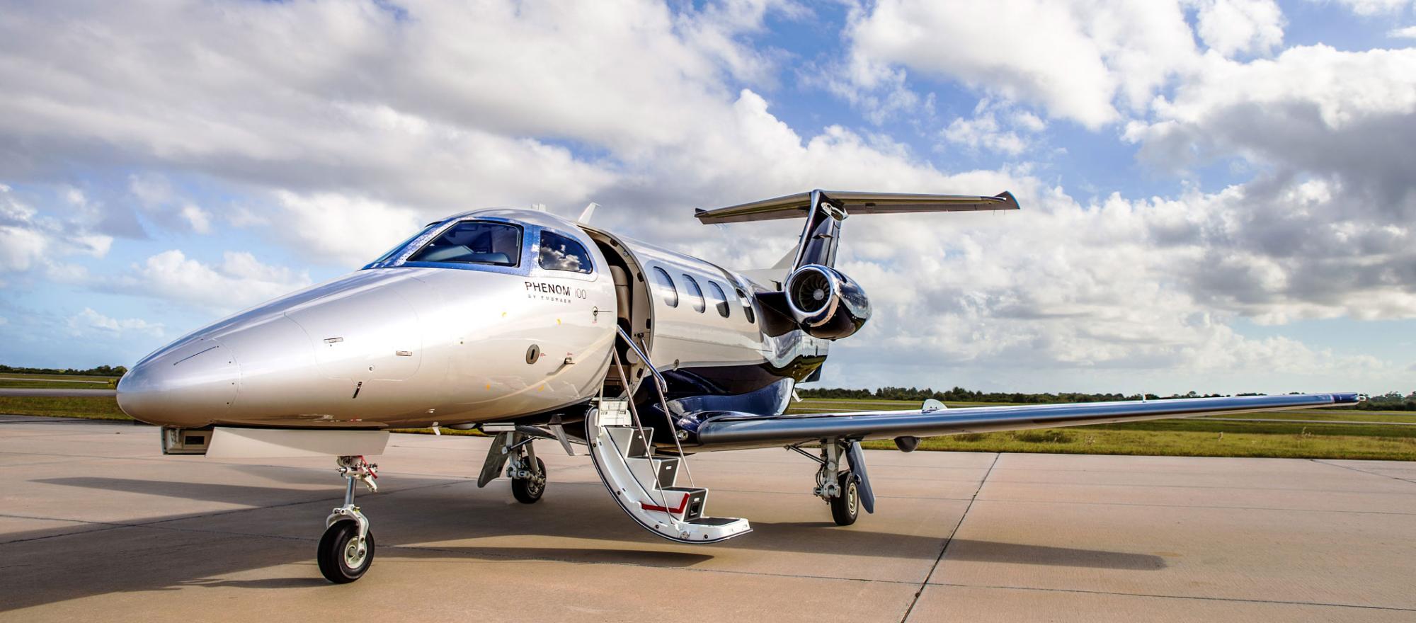 Embraer Phenom 100 entry-level jet view 3 for Los Angeles charter
