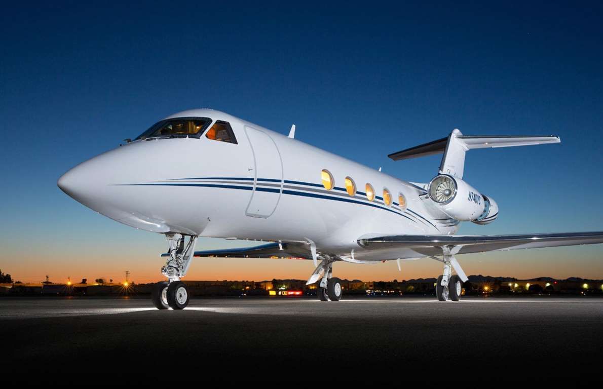 Gulfstream III / G3 heavy jet view 4 for Los Angeles charter