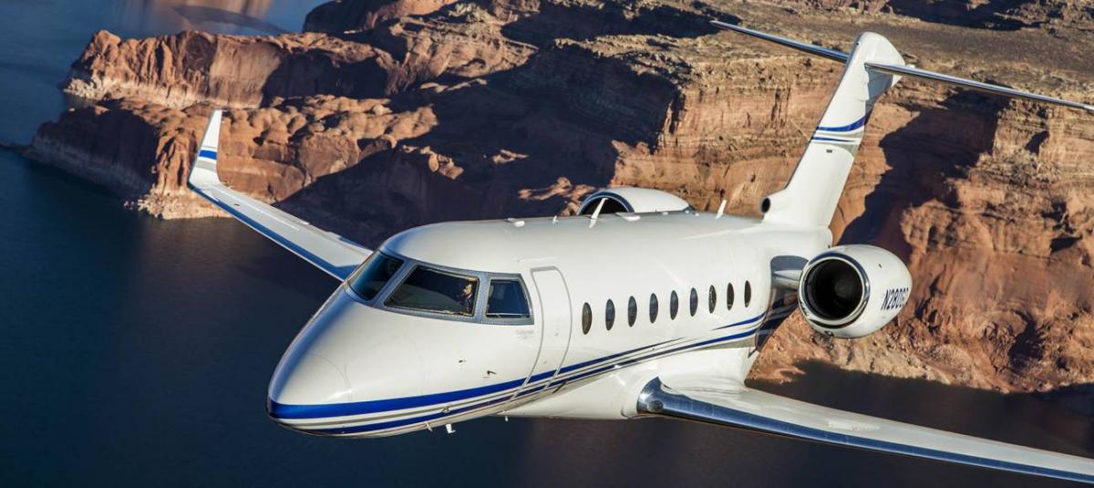 Gulfstream G280 super midsize jet view 1 for Los Angeles charter