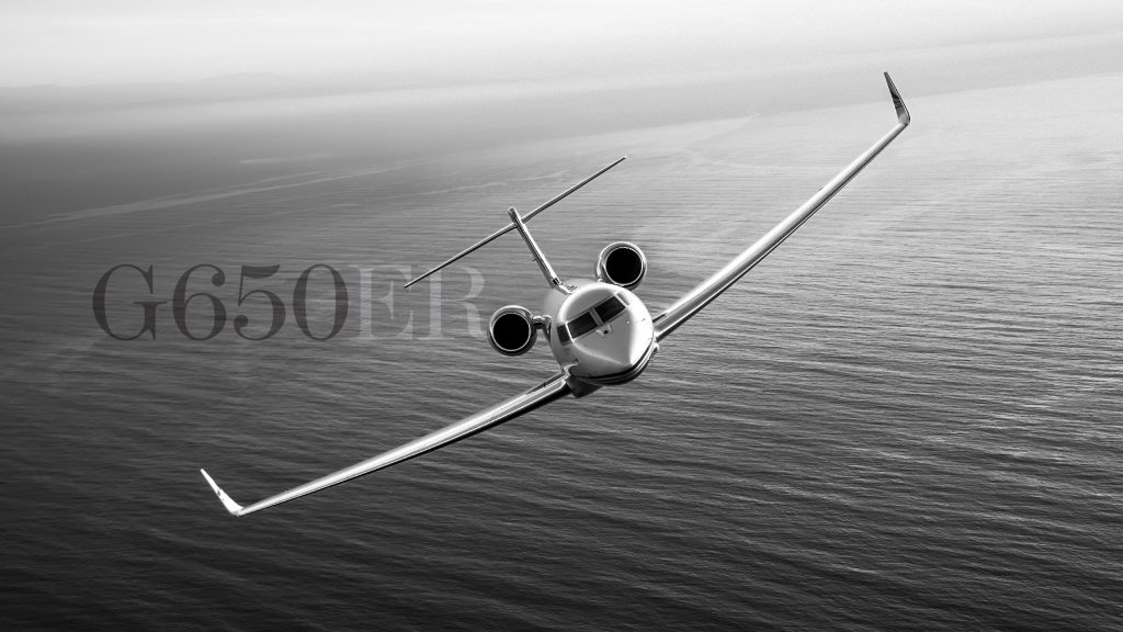 Gulfstream G650 / G6 long range jet view 3 for Los Angeles charter