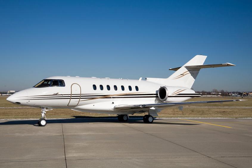 Hawker 1000 super midsize jet view 4 for Los Angeles charter