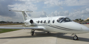 Hawker 400XP light jet view 2 for Los Angeles charter