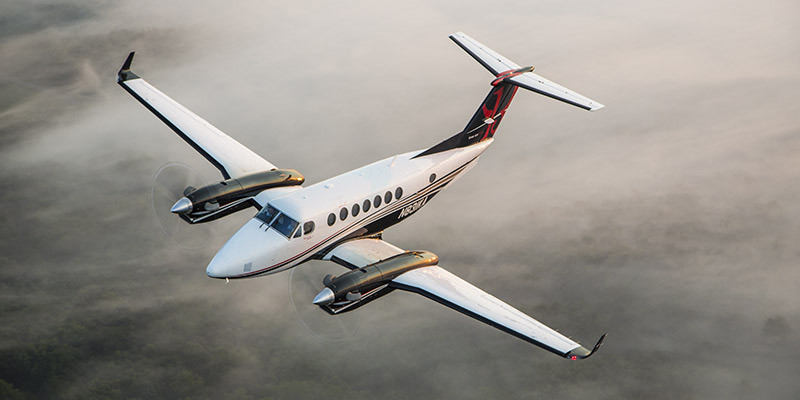 King Air 350 turboprop view 3 for Los Angeles charter