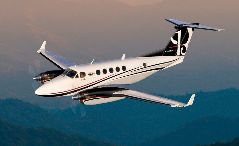 King Air 90 turboprop for Los Angeles private jet charter