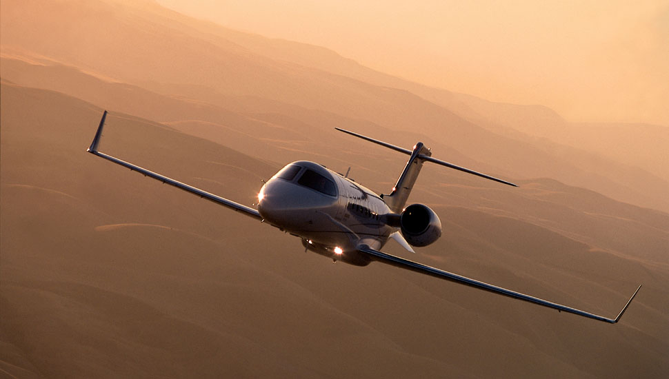 Learjet 40 light jet view 3 for Los Angeles charter