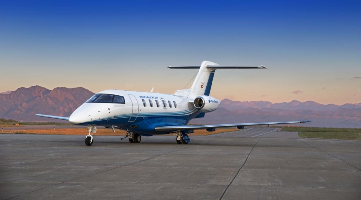 Pilatus PC-24 super light jet view 1 for Los Angeles charter